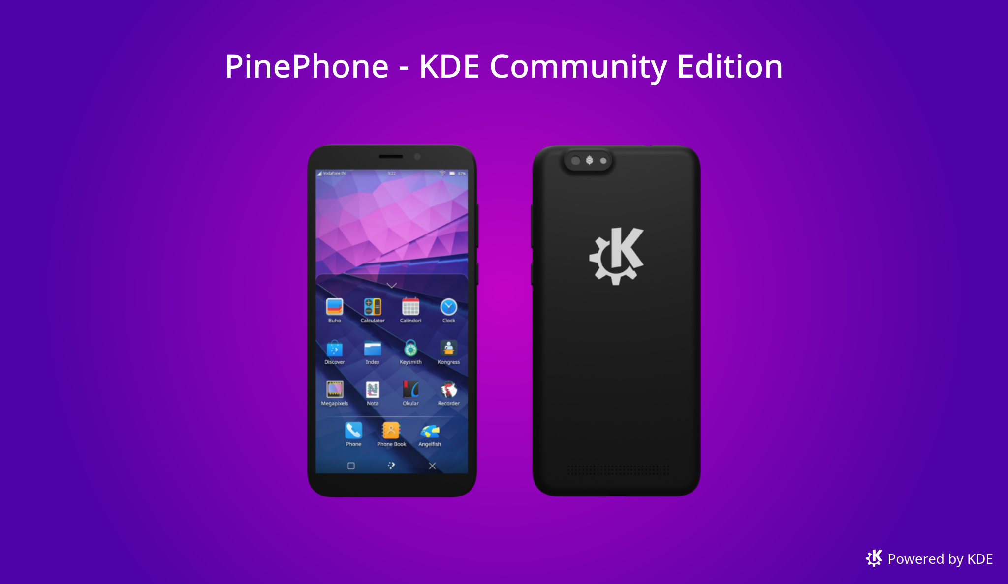 Pinephone - Édition pour la communauté KDE